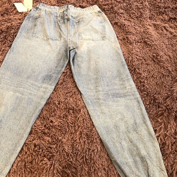 NWT*ECRU FAUX LASER PRINT JOGGER SWEATPANT*SM*LIKE RAG BONE MIRAMAR*ENDS SUNDAY - Picture 16 of 16